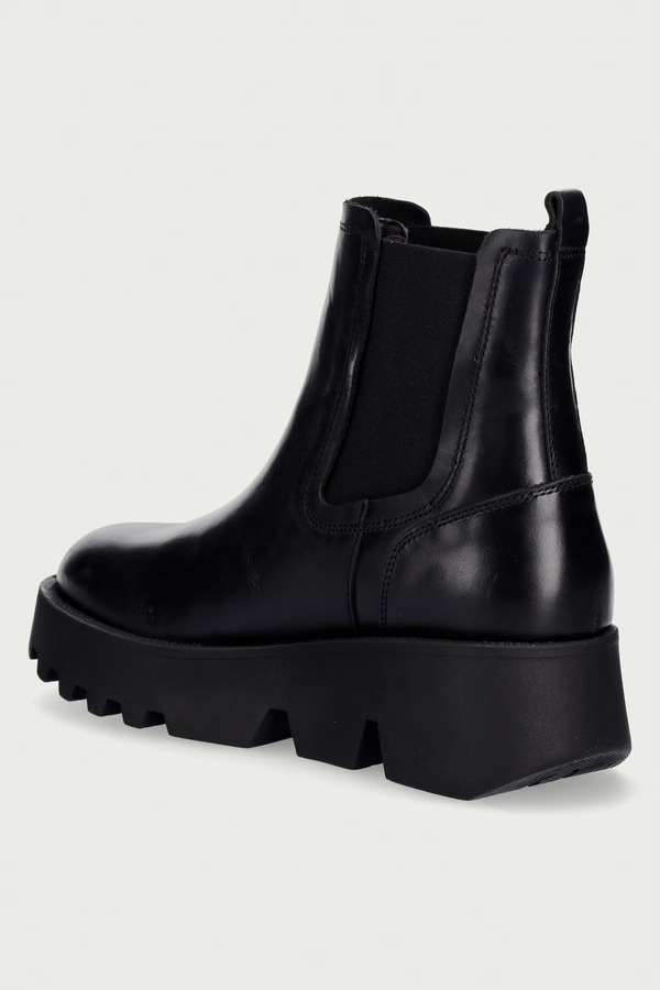 Челси женские кожаные Fly London ZUFY502FLY цвет черный фото 2
