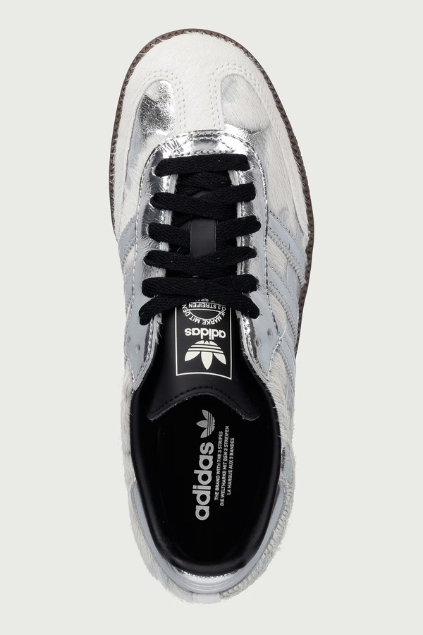Samba Og кросівки жіночі шкіряні adidas Originals колір бежевий фото 4