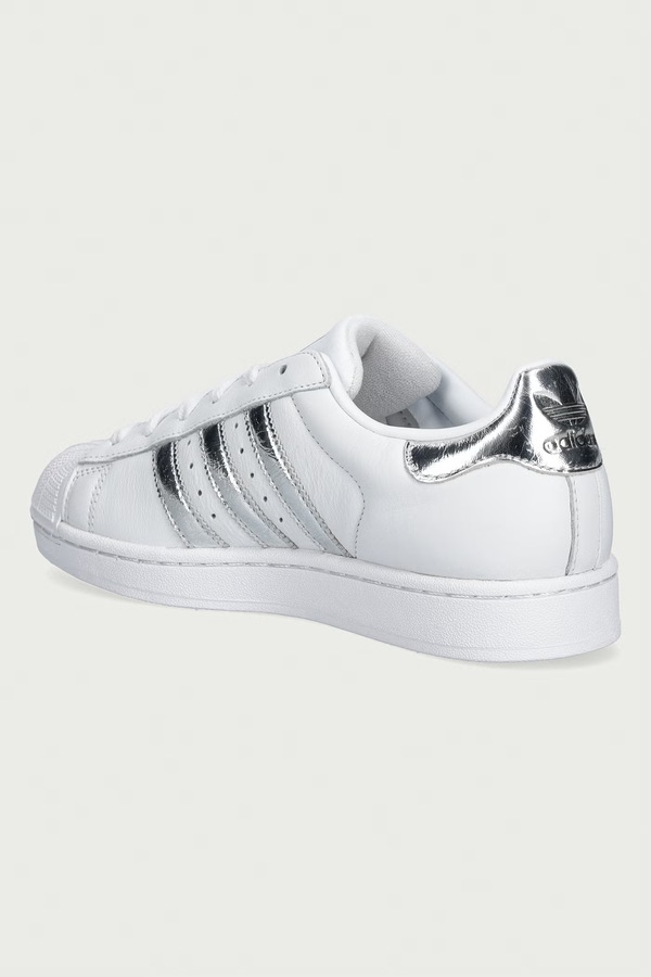 Superstar II кроссовки женские кожаные adidas Originals цвет белый фото 2