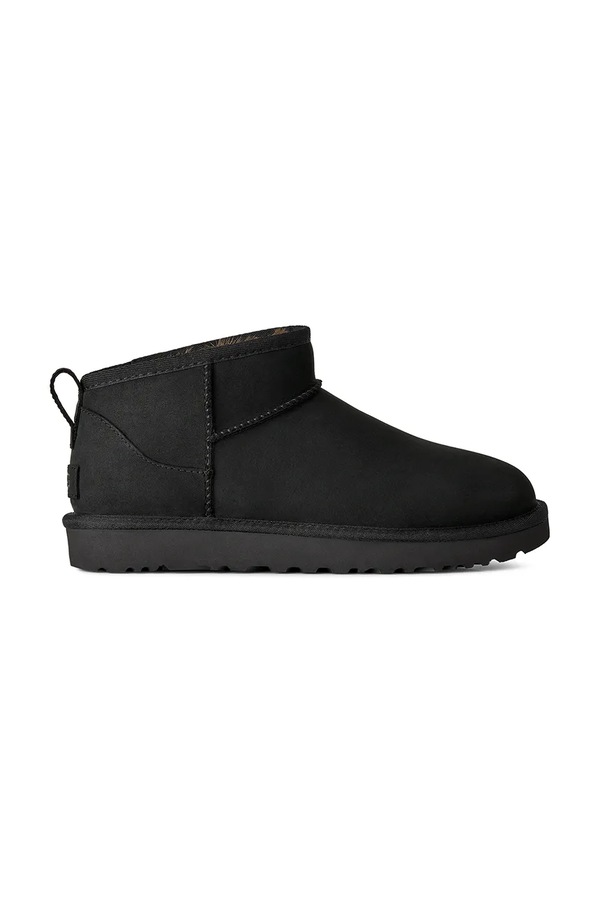 W Classic Ultra Mini Nubuck снігові чоботи жіночі замшеві UGG колір чорний