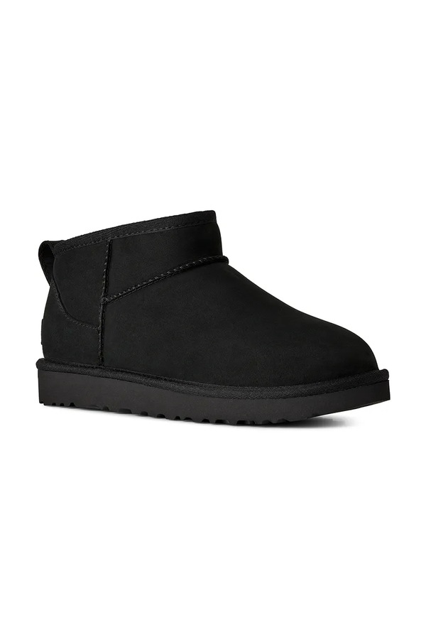W Classic Ultra Mini Nubuck снігові чоботи жіночі замшеві UGG колір чорний