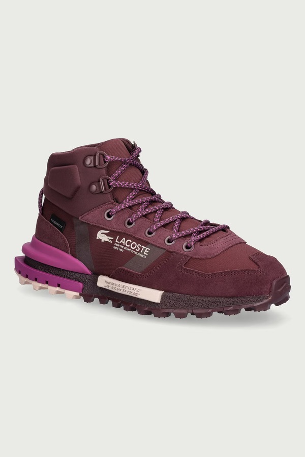 Похідні черевики жіночі Lacoste ELITE ACTIVE WINTER колір бордовий