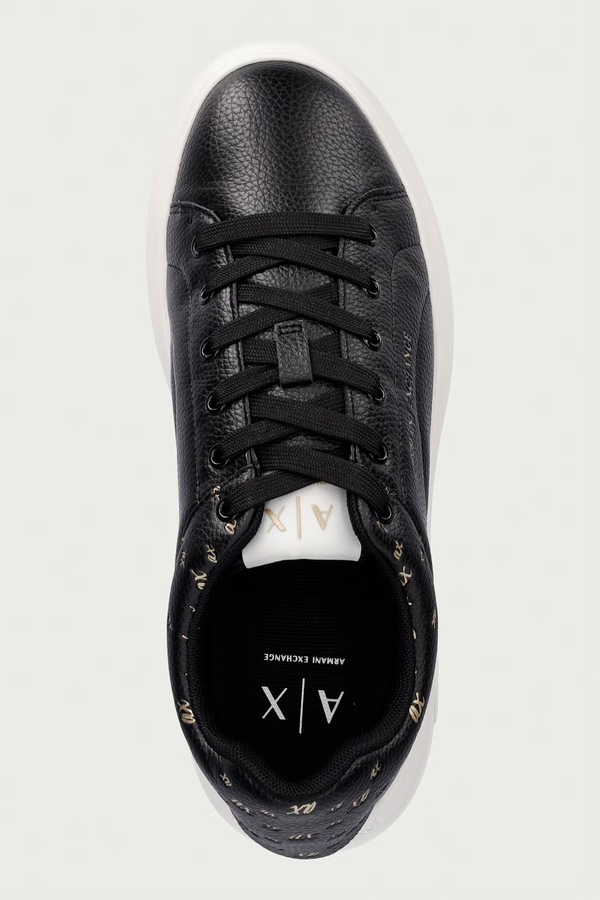 Кросівки жіночі Armani Exchange колір чорний фото 4