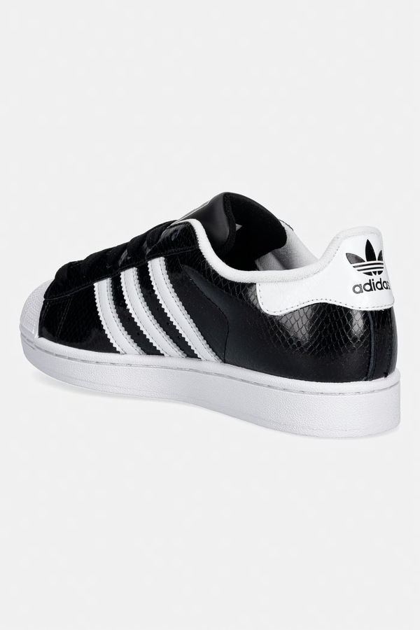 Superstar II кросівки жіночі шкіряні adidas Originals колір чорний фото 2