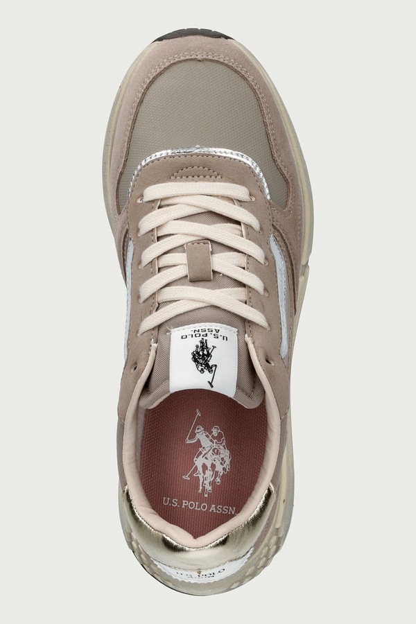 SENEKA003B кросівки жіночі U.S. Polo Assn. колір бежевий фото 4