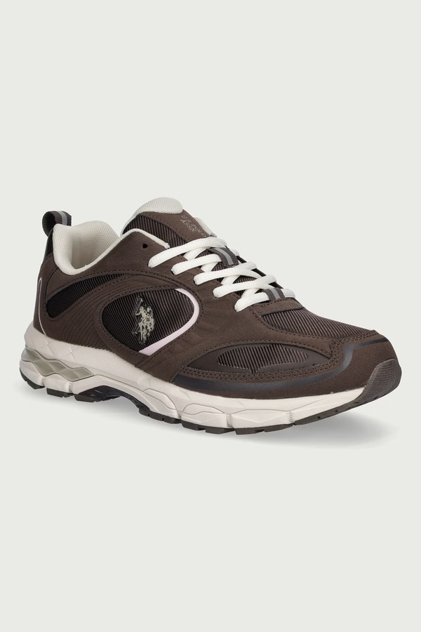 SWIFT002B кросівки жіночі U.S. Polo Assn. колір коричневий