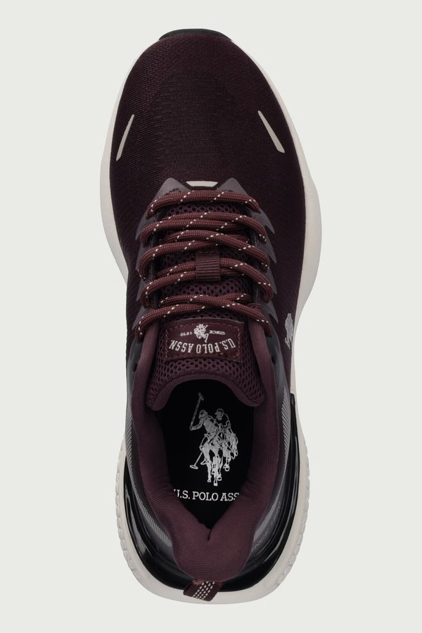 SPRITZ004 кросівки жіночі U.S. Polo Assn. колір бордовий фото 4