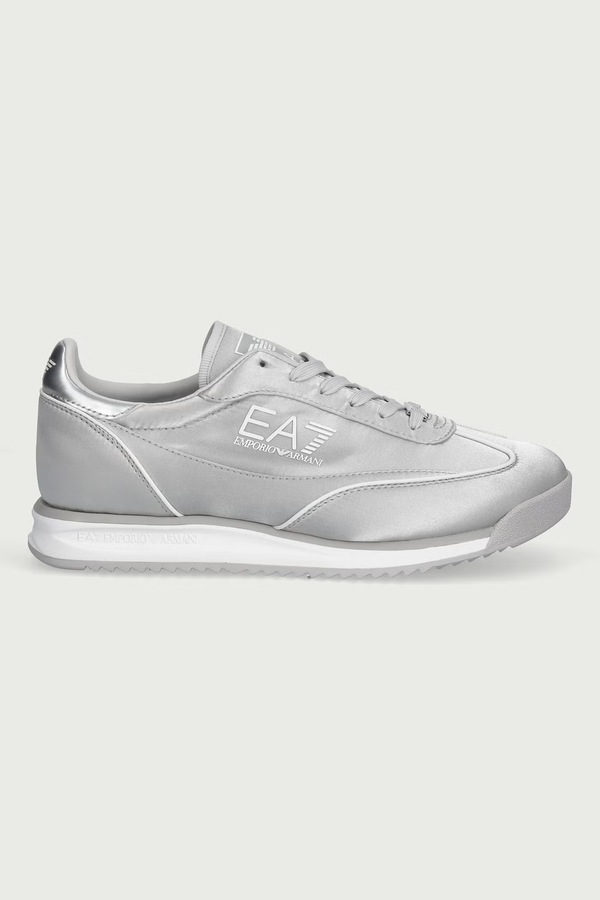 Кросівки жіночі EA7 Emporio Armani колір срібний фото 2