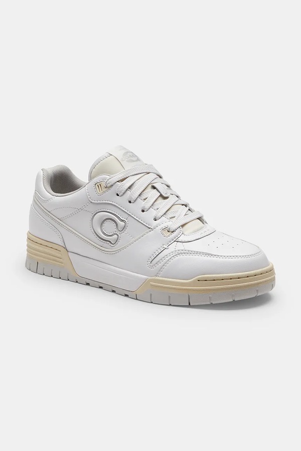 Soho Snkr кроссовки женские кожаные Coach цвет белый