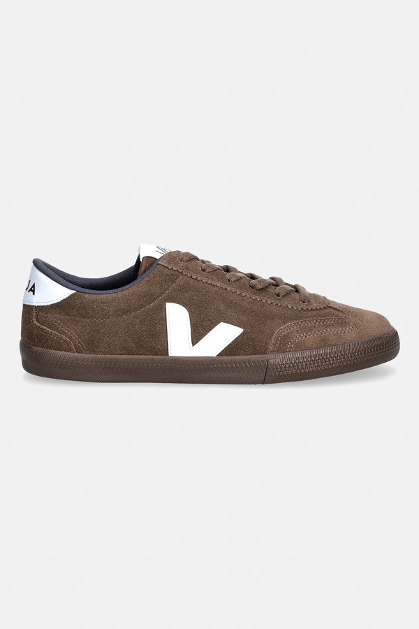 VOLLEY SUEDE кроссовки женские замшевые Veja цвет коричневый