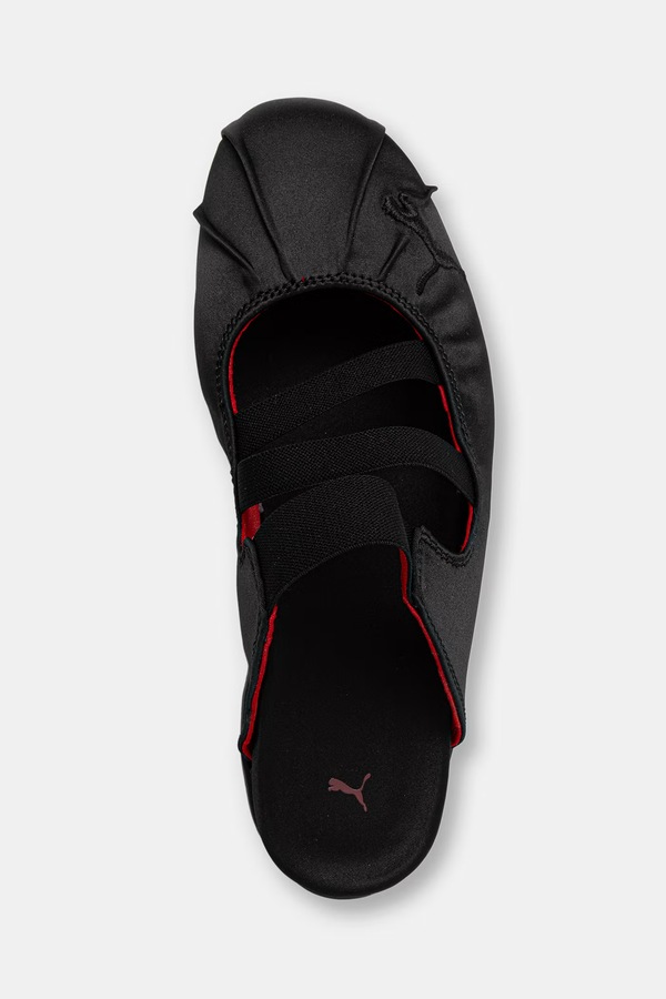 Шльопанці жіночі Puma Speedcat Mule Satin колір чорний фото 4