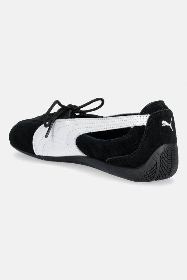 Балетки шкіряні Puma Speedcat Ballet Nova колір чорний фото 2