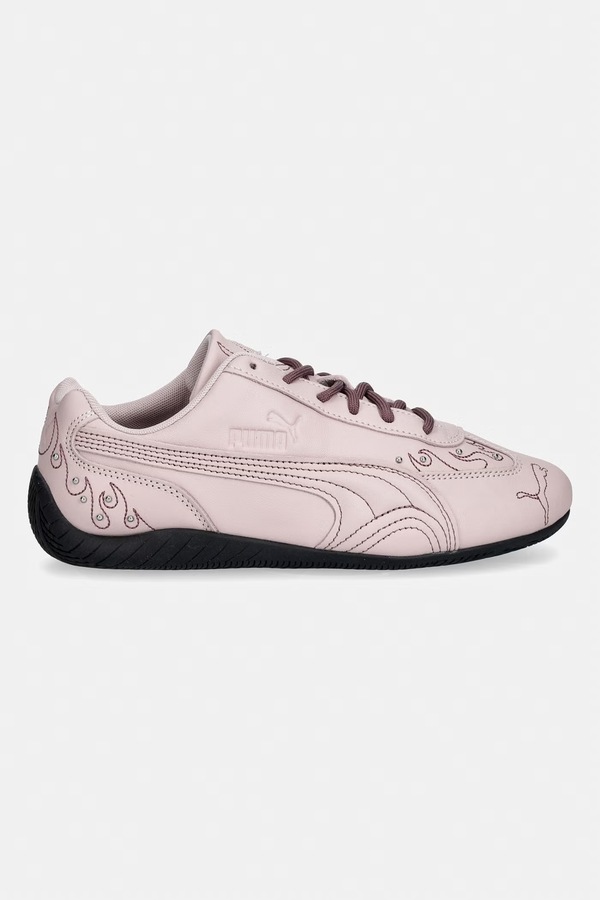 Speedcat Embellished кросівки жіночі шкіряні Puma колір фіолетовий