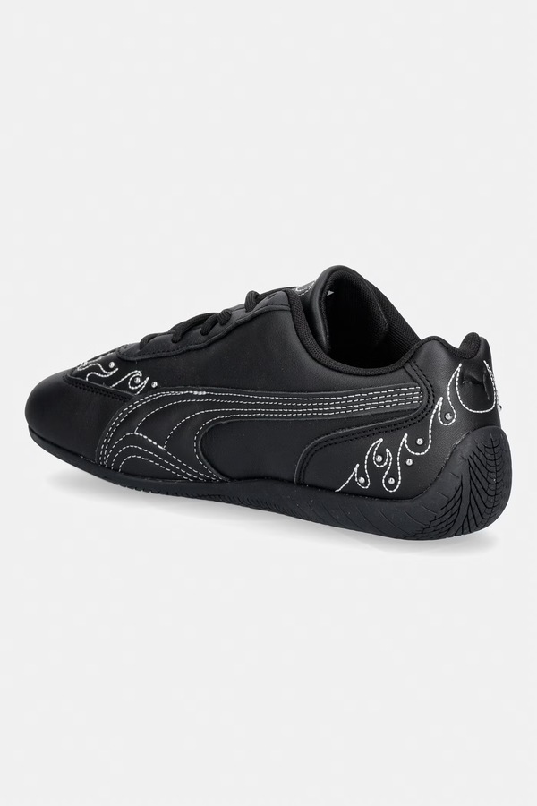 Speedcat Embellished кроссовки женские кожаные Puma цвет черный фото 2