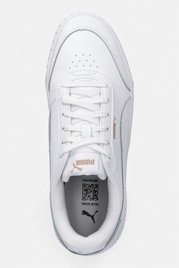 Carina Mia кросівки жіночі шкіряні Puma колір білий фото 4