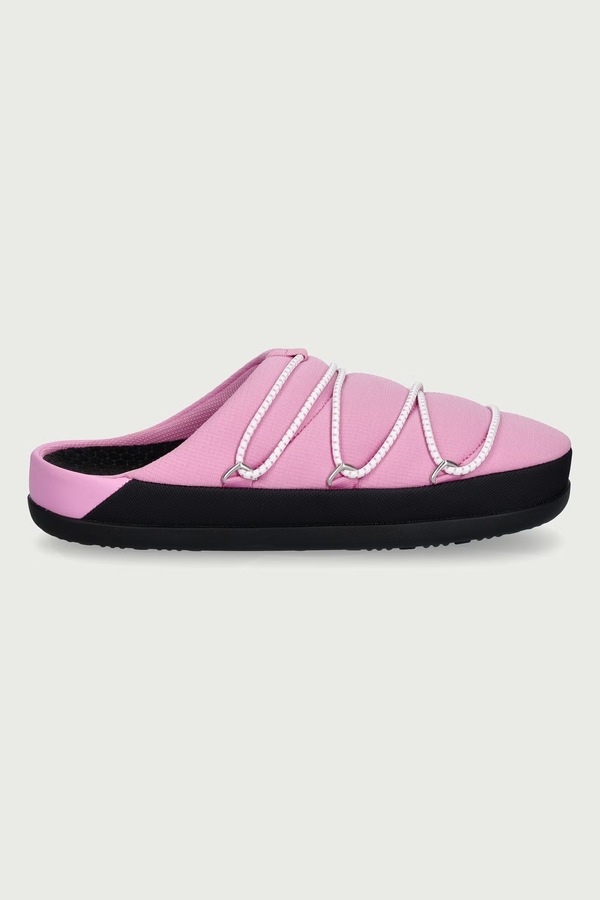 Шлепанцы женские Moon Boot MB SOFT SLIPPER цвет розовый