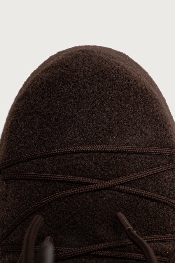MB ICON NUBUCK FELT снігові чоботи жіночі Moon Boot колір коричневий фото 4