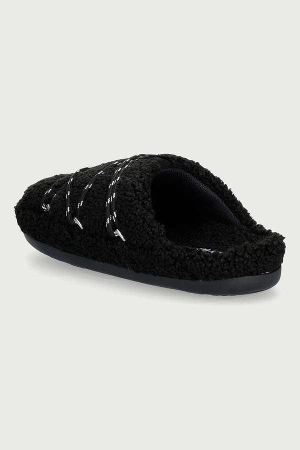Тапочки женские Moon Boot MB TEDDY SLIPPER цвет черный фото 2