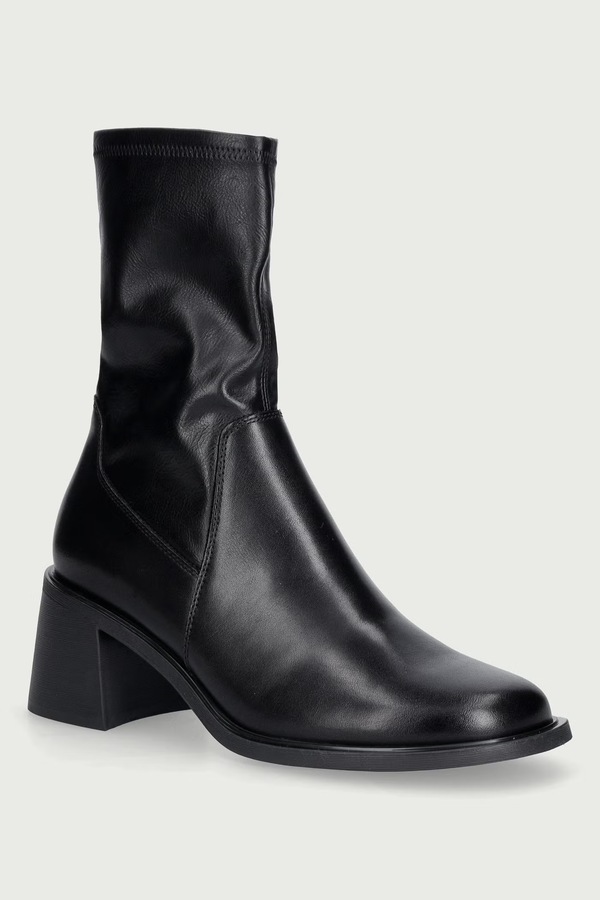 Ботильйони жіночі шкіряні Vagabond Shoemakers VEGA колір чорний