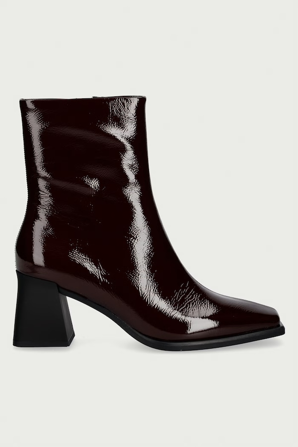 Ботильоны на каблуке женские кожаные Vagabond Shoemakers HEDDA цвет коричневый