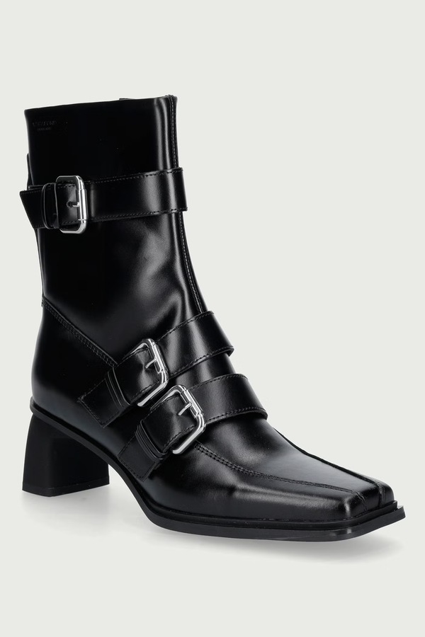 Ботильйони жіночі шкіряні Vagabond Shoemakers ELVINA колір чорний