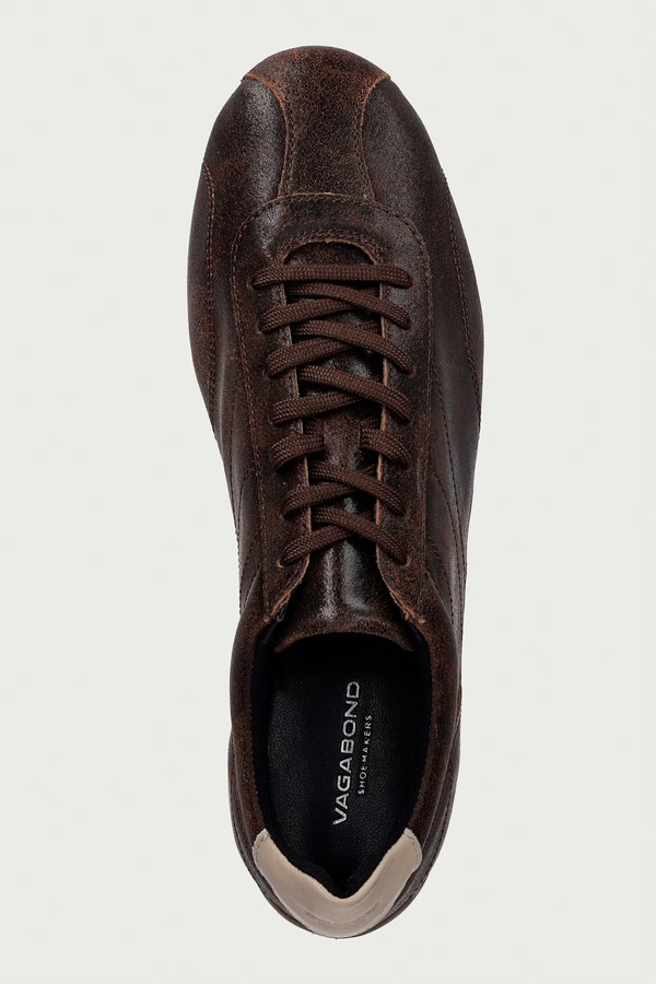 HOLLIE кросівки жіночі шкіряні Vagabond Shoemakers колір коричневий фото 4