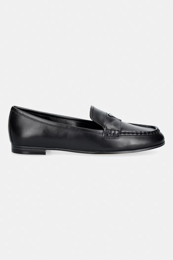 Мокасини жіночі шкіряні MICHAEL Michael Kors Jennings Loafer колір чорний