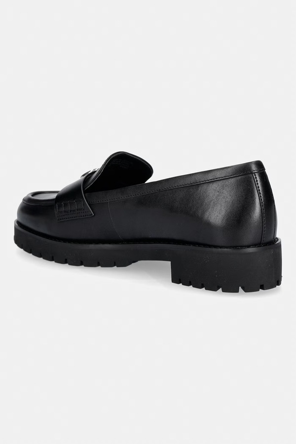 Лофери жіночі шкіряні MICHAEL Michael Kors Jaelyn Lug Loafer колір чорний фото 2