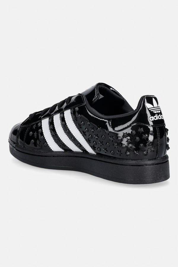 Superstar II кросівки жіночі шкіряні adidas Originals колір чорний фото 2