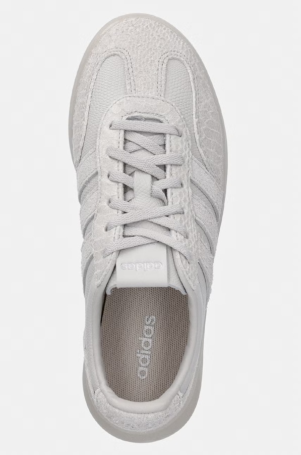 Barreda Decode Lux кросівки жіночі шкіряні adidas колір сірий фото 4