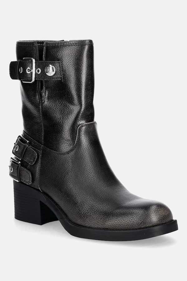 Ботинки на низком каблуке женские Guess MATWELL2 цвет черный