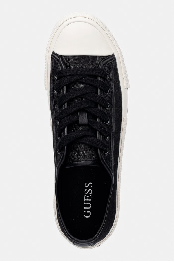 CAREY3 кеди жіночі Guess колір чорний фото 4