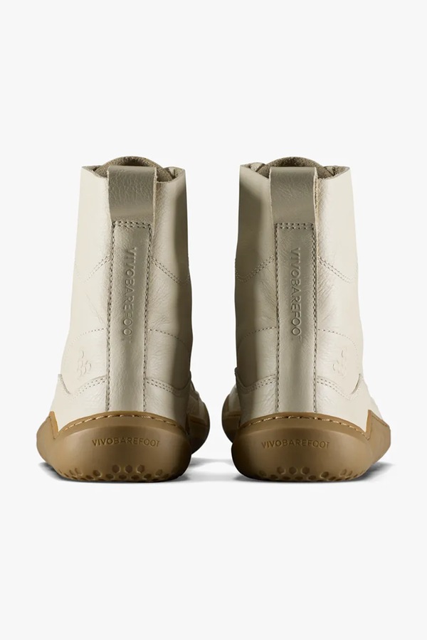 Ботильйони жіночі шкіряні Vivobarefoot GOBI BOOT колір бежевий фото 3