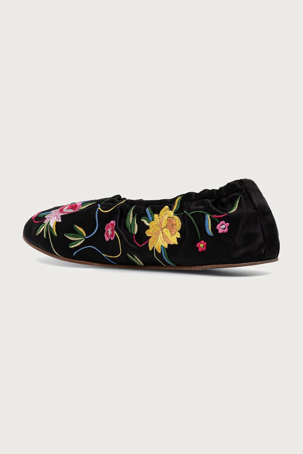 Балетки Kenzo Ballerina колір чорний фото 2