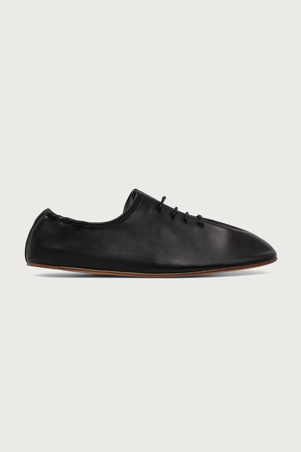 Derby кросівки жіночі шкіряні Kenzo колір чорний
