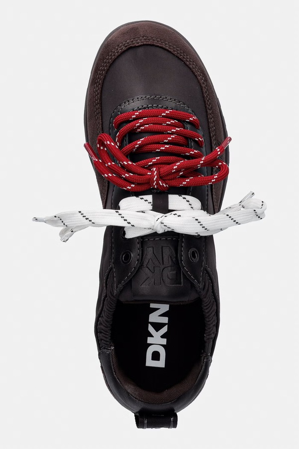 ARIANNA кросівки жіночі DKNY колір коричневий фото 4