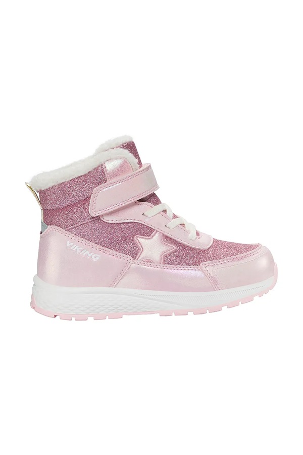 Взуття зимове дитяче Viking Kids Equip Star Warm WP 1V SL колір рожевий