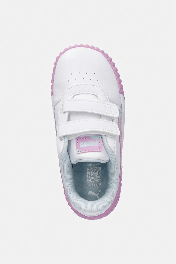 Carina 3.0 Faded Glow V Inf кросівки дитячі Puma колір білий фото 4