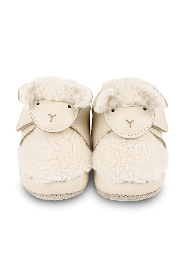 Обувь для младенцев Donsje Matijn Sneakers Lammy цвет белый фото 2