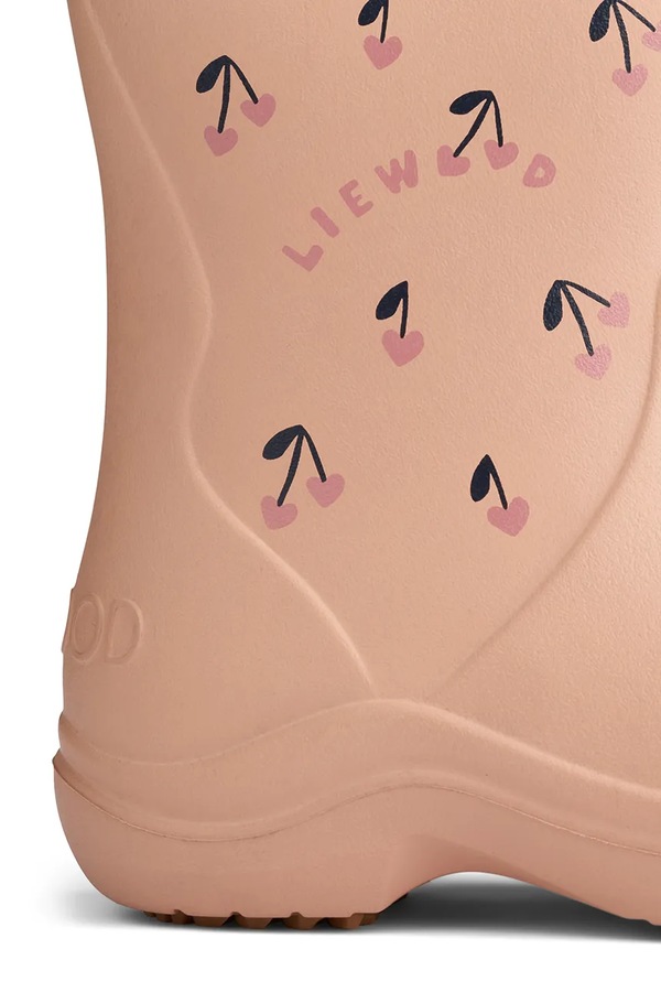 Гумові чоботи дитячі Liewood Aston Rainboot колір рожевий фото 3