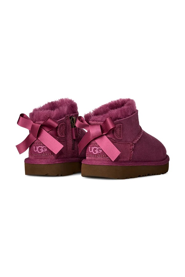 Снігові чоботи дитячі замшеві UGG ULTRA MINBAILEY BOW фото 3