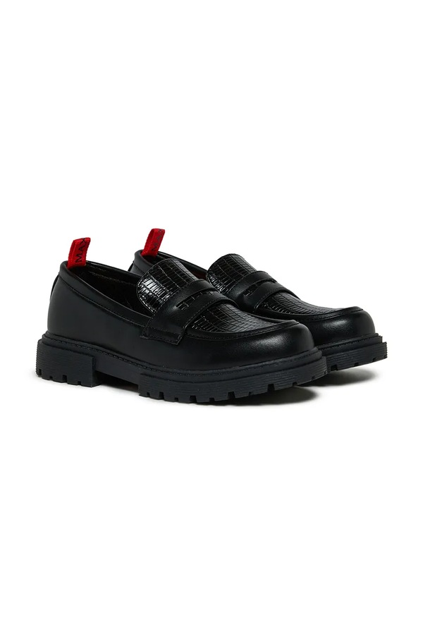 Мокасини дитячі Max&Co. MAXFTW13 LOAFER колір чорний фото 2