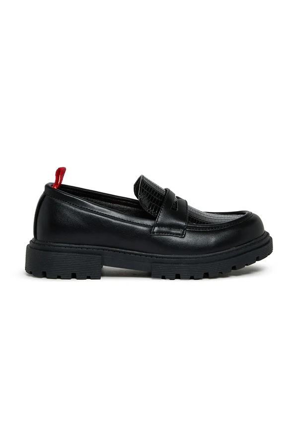 Мокасини дитячі Max&Co. MAXFTW13 LOAFER колір чорний