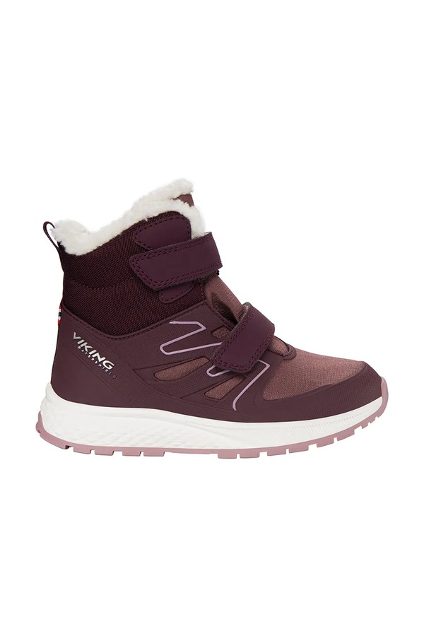 Взуття зимове дитяче Viking Kids Equip Defence Warm WP 2V колір фіолетовий
