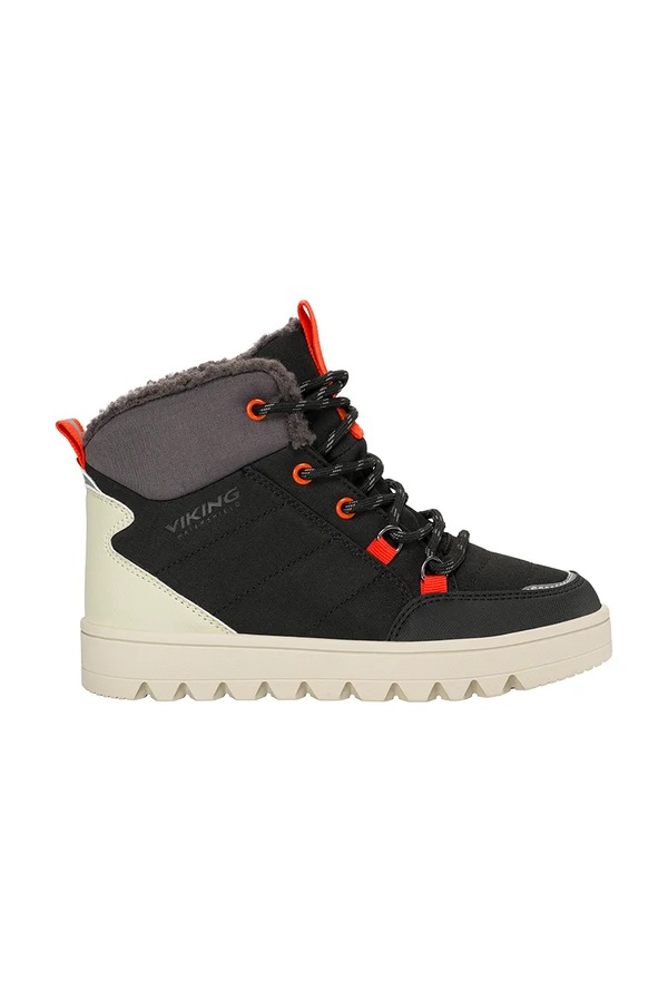 Взуття зимове дитяче Viking Kids Fleek Snow Warm WP колір чорний