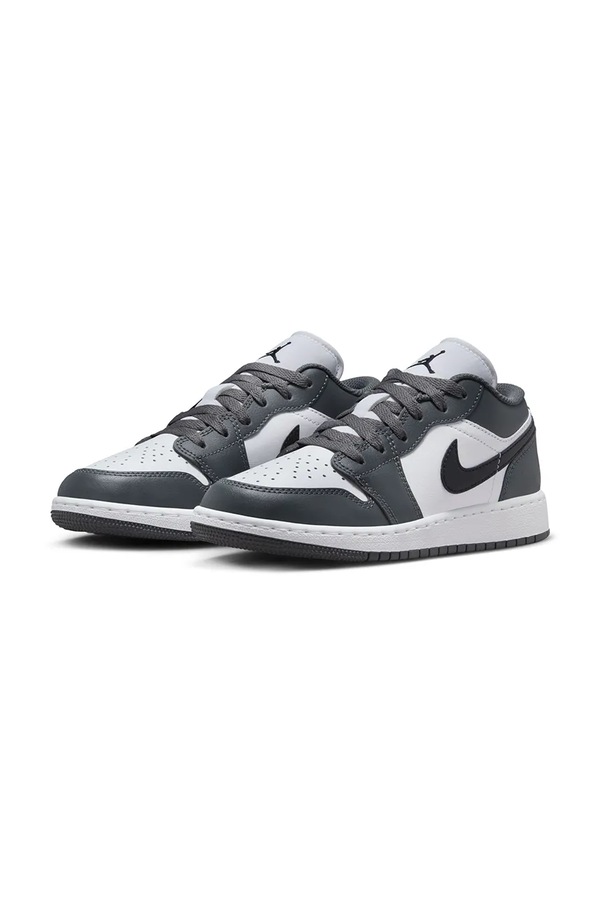 Air Jordan 1 Low кросівки дитячі шкіряні колір чорний фото 2