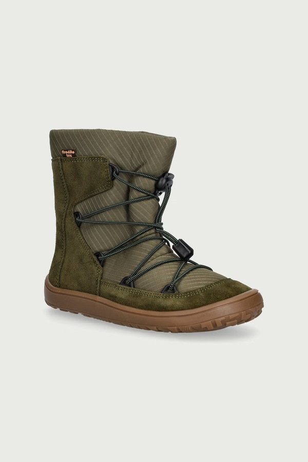 Снігові чоботи дитячі Froddo BAREFOOT TEX TRACK WOOL колір бежевий