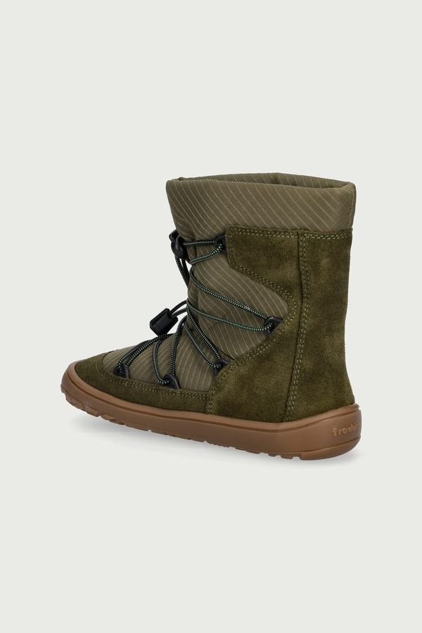 Снігові чоботи дитячі Froddo BAREFOOT TEX TRACK WOOL колір бежевий фото 3