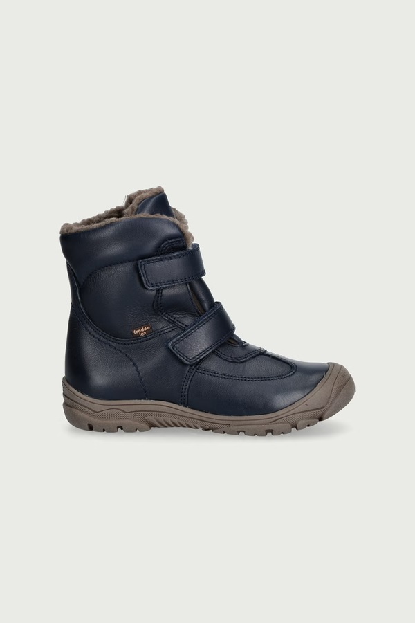 Взуття зимове дитяче шкіряне Froddo LINZ WOOL TEX HIGH колір блакитний фото 2