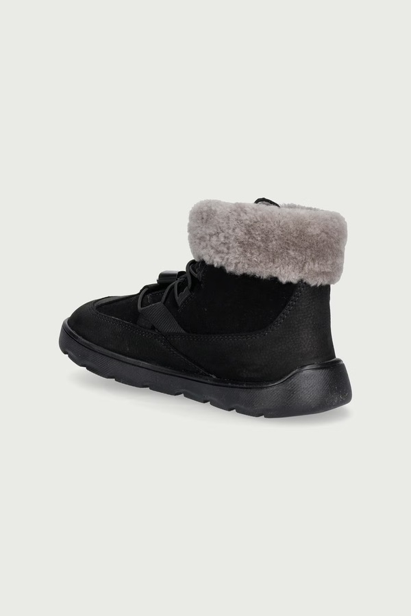 Взуття зимове дитяче шкіряне Froddo ZERU TEX COSY BAREFOOT колір чорний фото 3